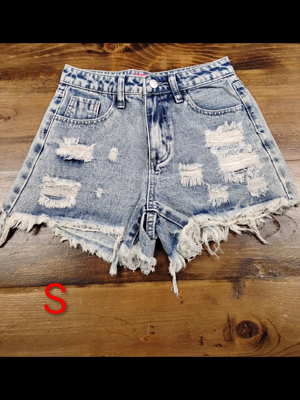 High Waisted Jean Shorts